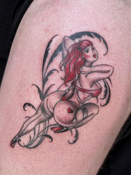 Tattoos - Sadie Gabriella Pin Up - 144242